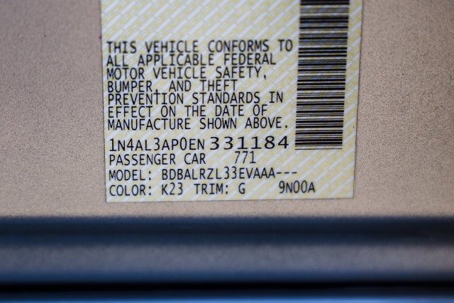 2014 Nissan Altima 2.5 S