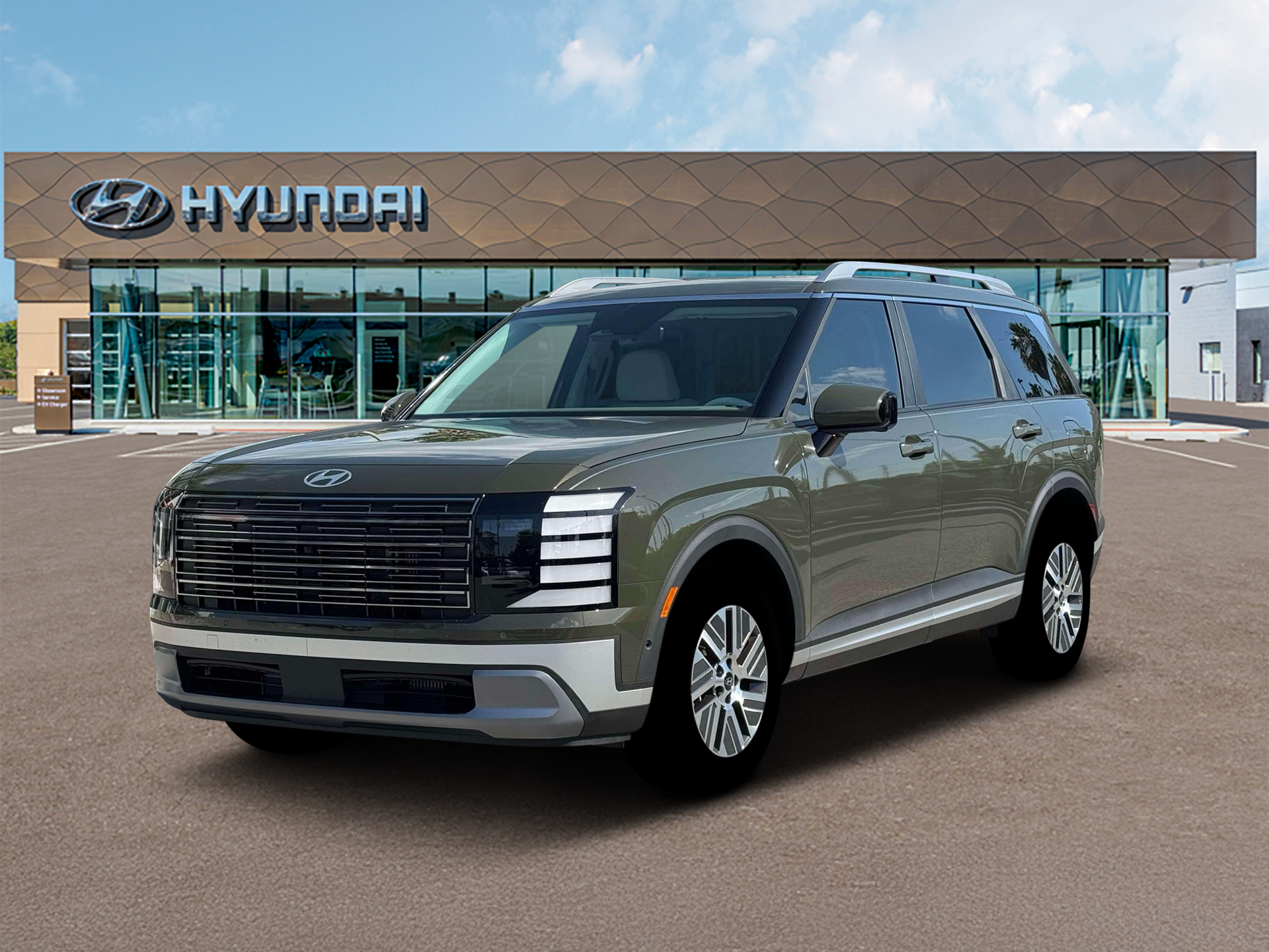 2026 Hyundai PALISADE HYBRID Blue SEL Premium 8P
