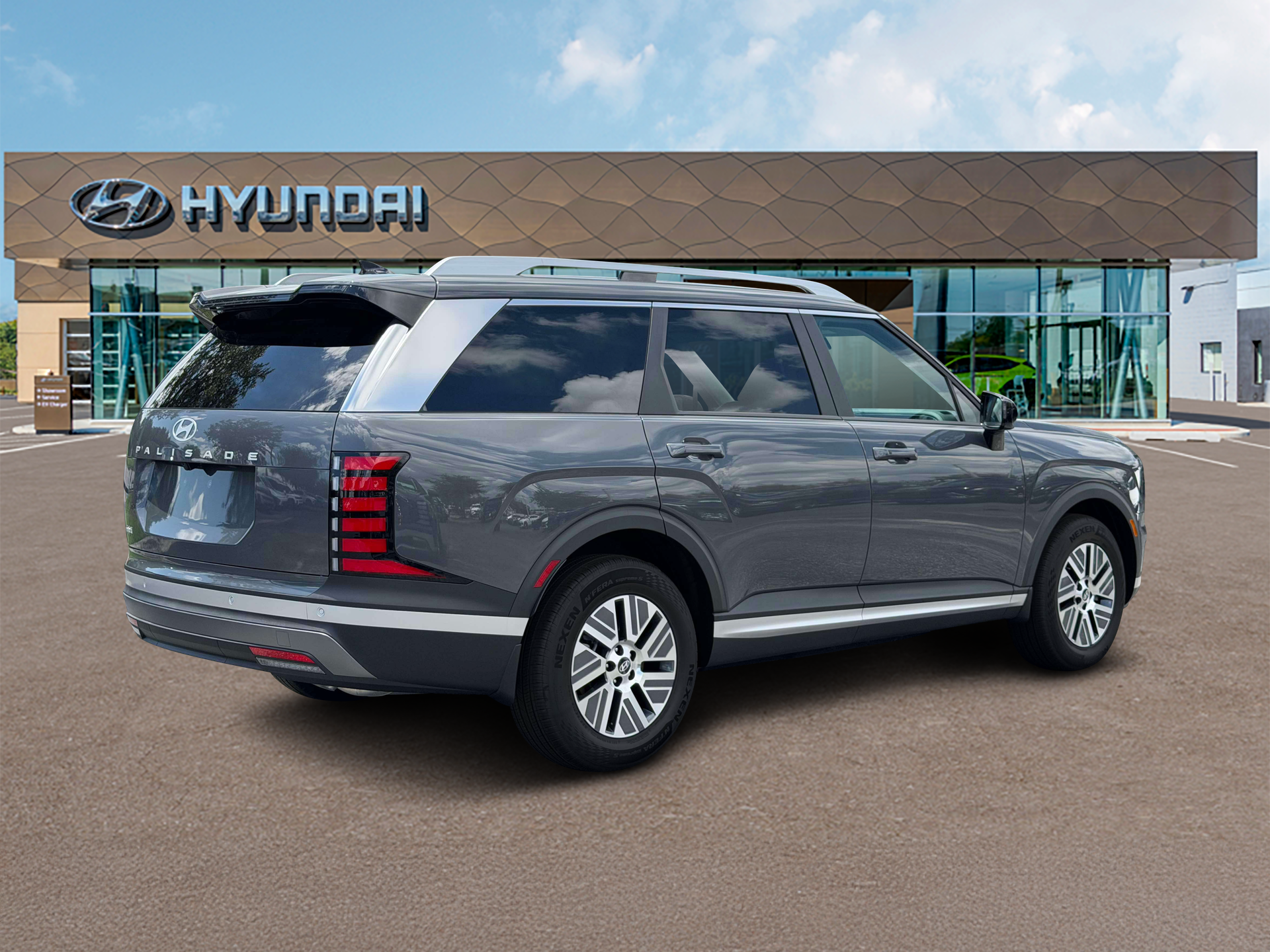2027 Hyundai PALISADE HYBRID Blue SEL 7P