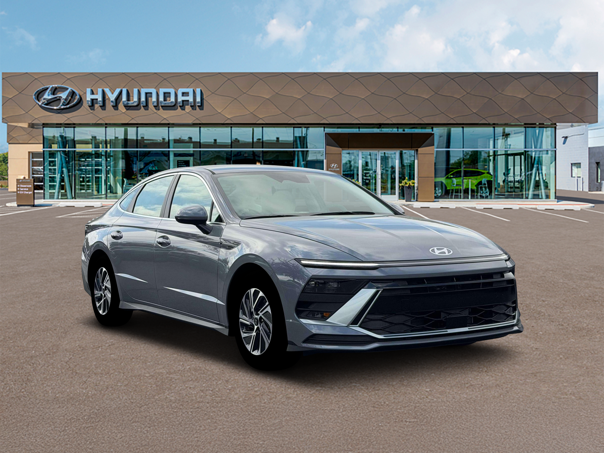 2026 Hyundai SONATA HYBRID Blue