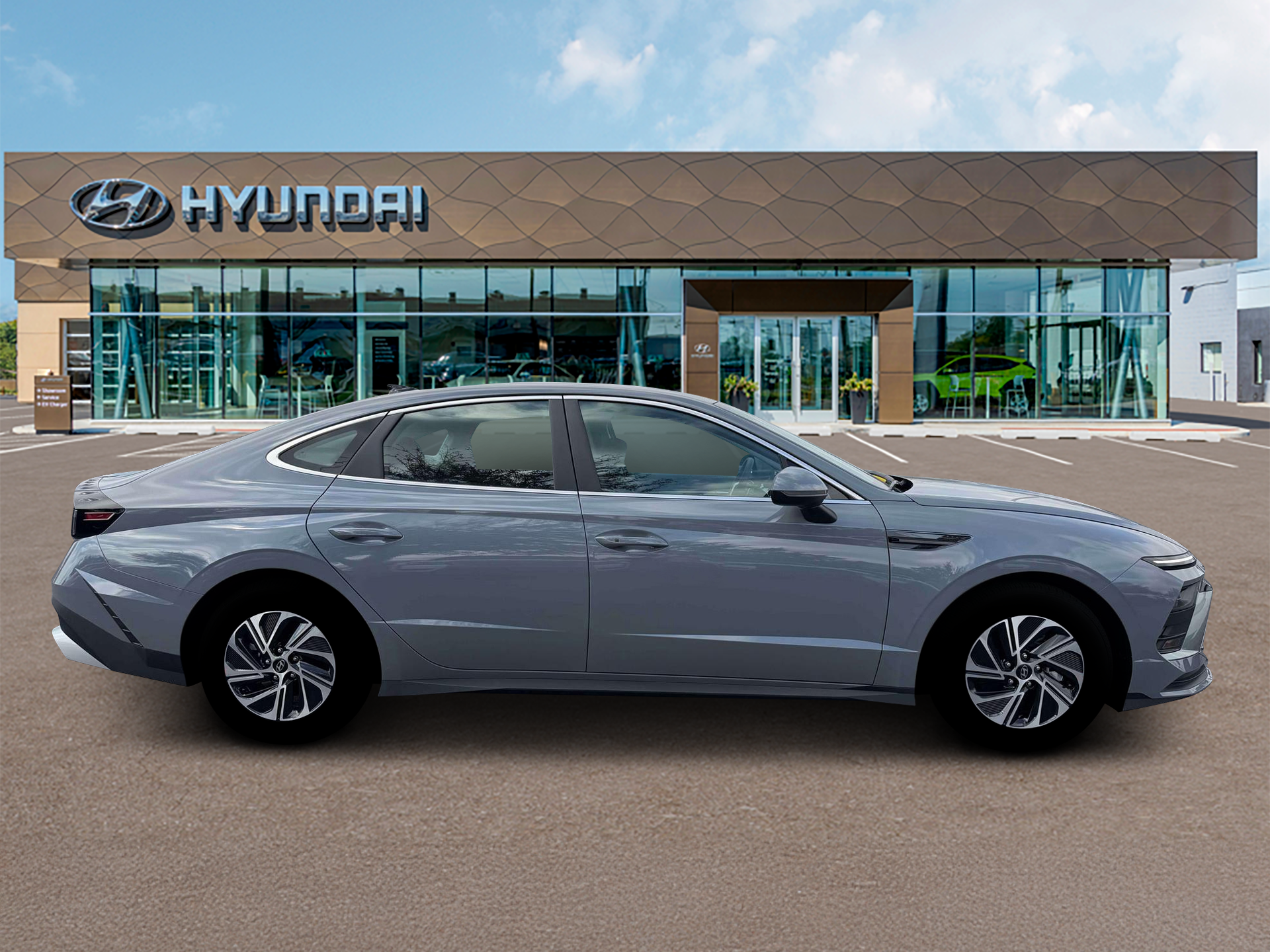2026 Hyundai SONATA HYBRID Blue