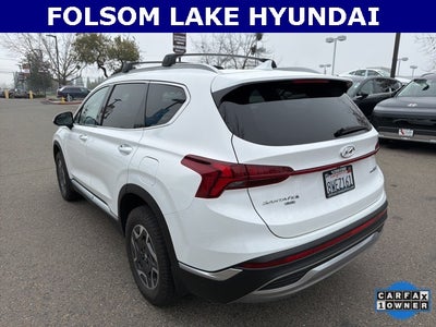 2021 Hyundai SANTA FE HYBRID Blue