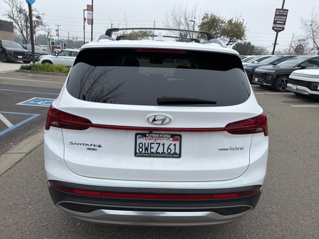 2021 Hyundai SANTA FE HYBRID Blue