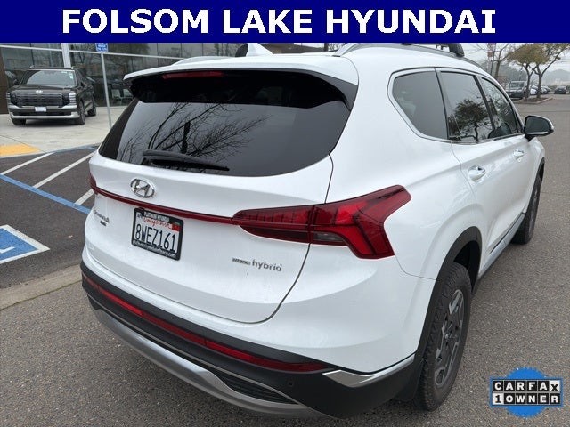 2021 Hyundai SANTA FE HYBRID Blue