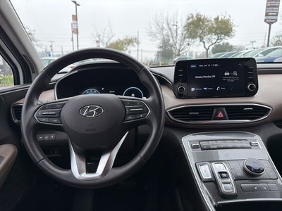 2021 Hyundai SANTA FE HYBRID Blue