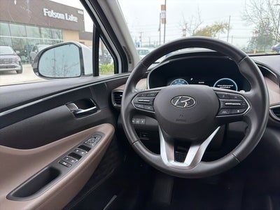 2021 Hyundai SANTA FE HYBRID Blue