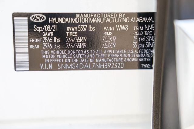 2022 Hyundai SANTA FE Limited