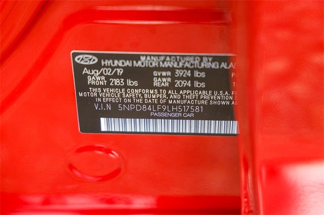 2020 Hyundai ELANTRA SEL