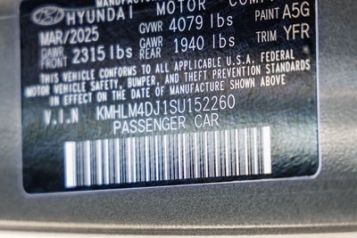 2025 Hyundai ELANTRA HYBRID SEL Sport