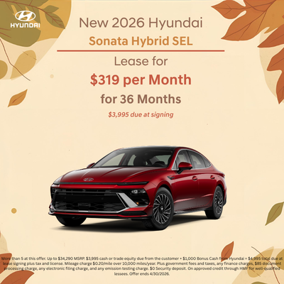 2026 Hyundai Sonata Hybrid SEL