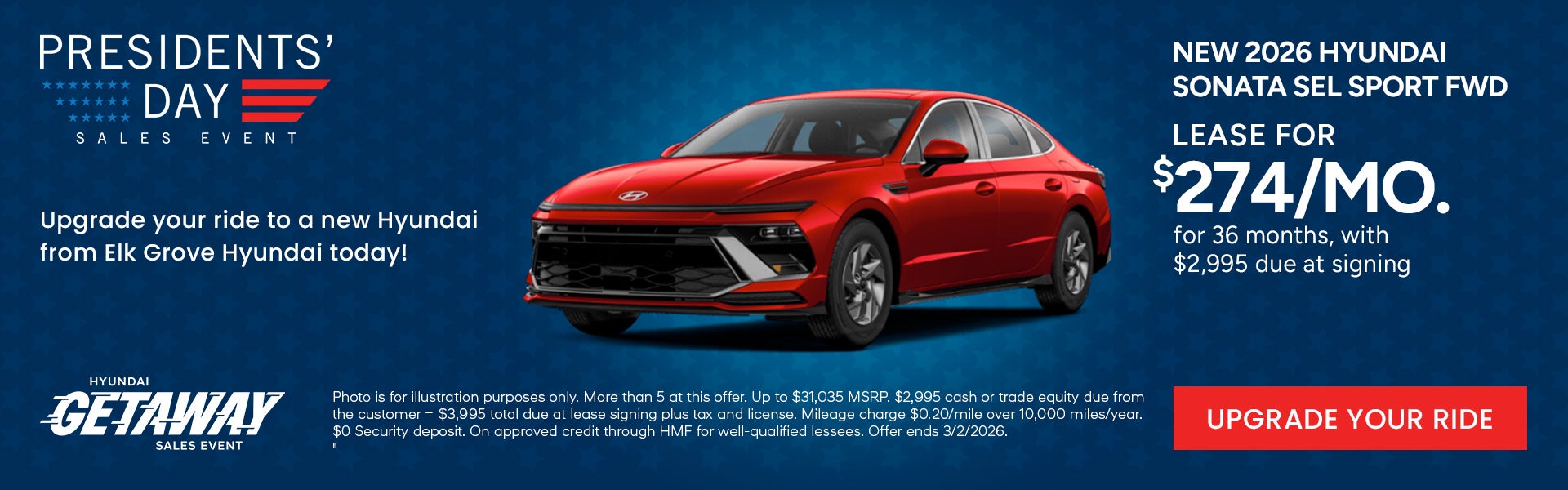 2026 Sonata SEL Sport FWD